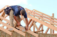 East Perry roof trusses